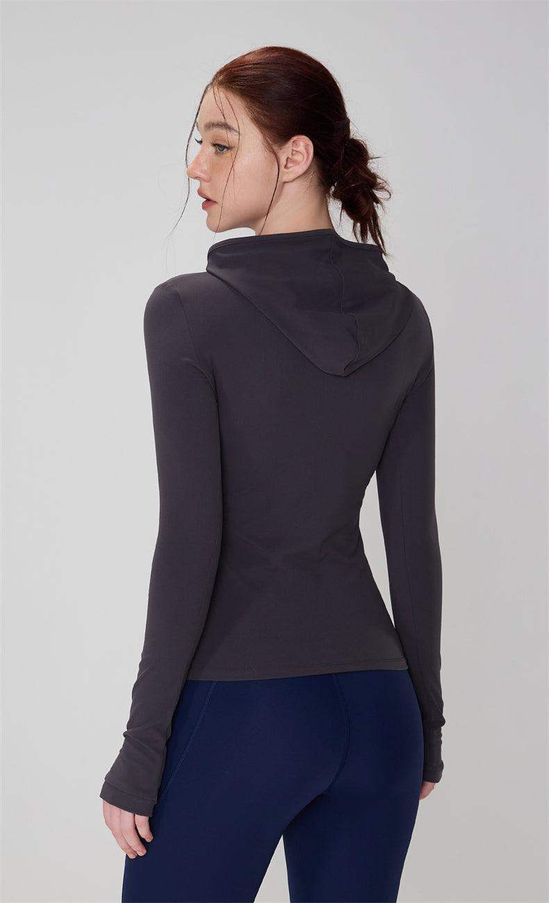 Women‘s Slim-Fit Quick-Dry Running & Workout Hoodie