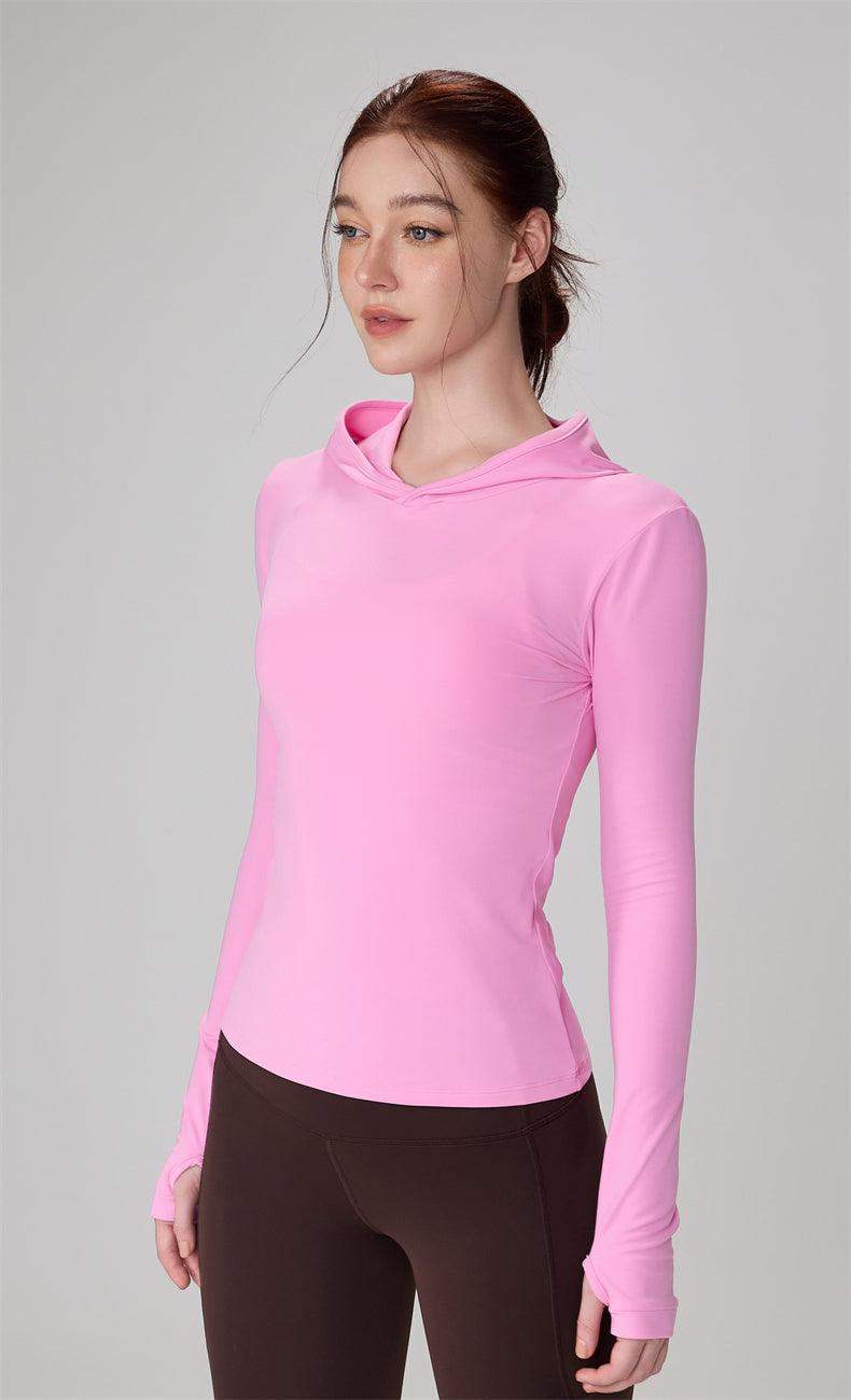 Women‘s Slim-Fit Quick-Dry Running & Workout Hoodie