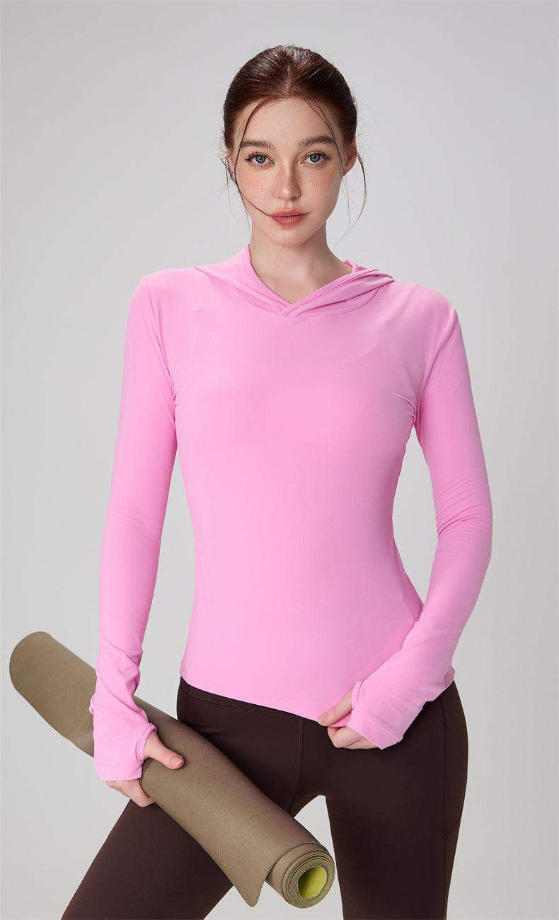 Women‘s Slim-Fit Quick-Dry Running & Workout Hoodie