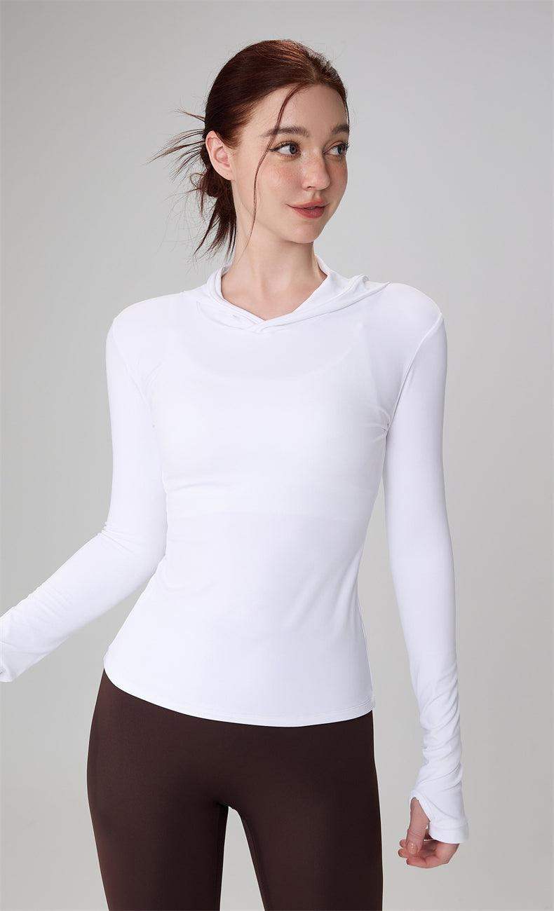 Women‘s Slim-Fit Quick-Dry Running & Workout Hoodie