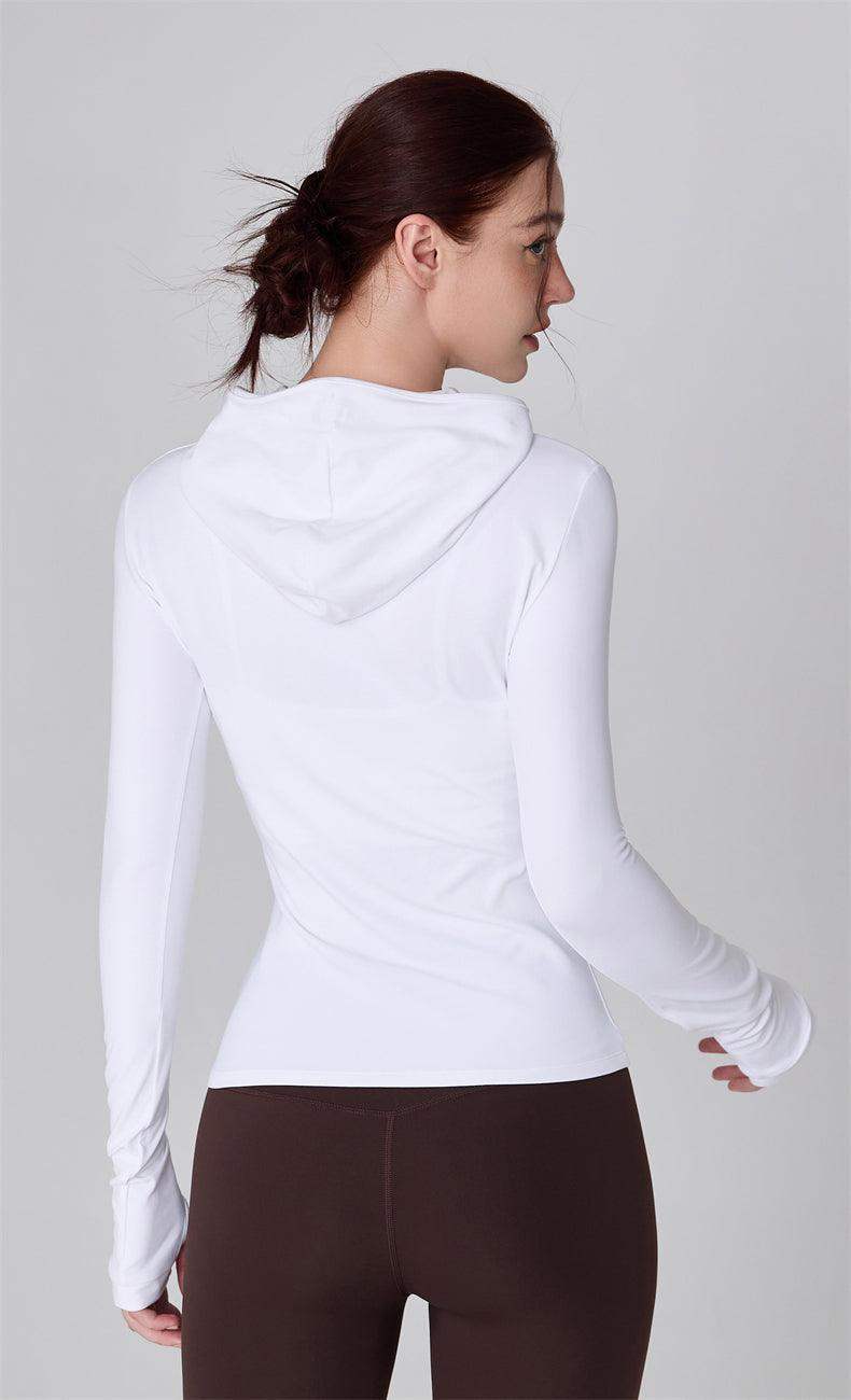 Women‘s Slim-Fit Quick-Dry Running & Workout Hoodie