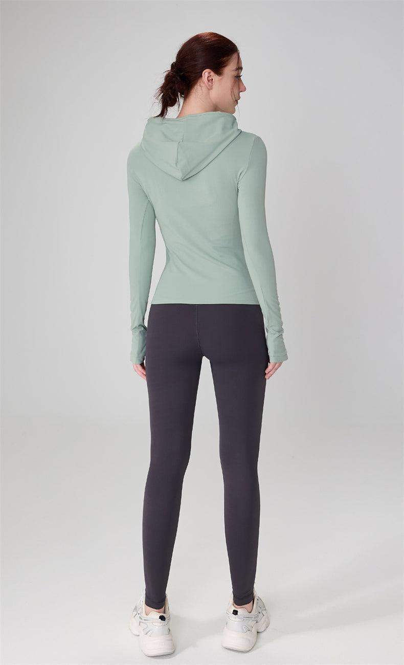 Women‘s Slim-Fit Quick-Dry Running & Workout Hoodie