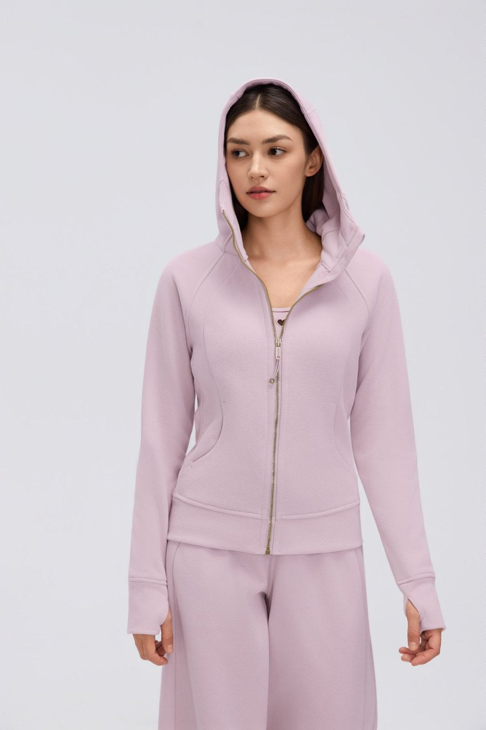 Women's Fleece-Lined Windproof Winter Sports Jacket