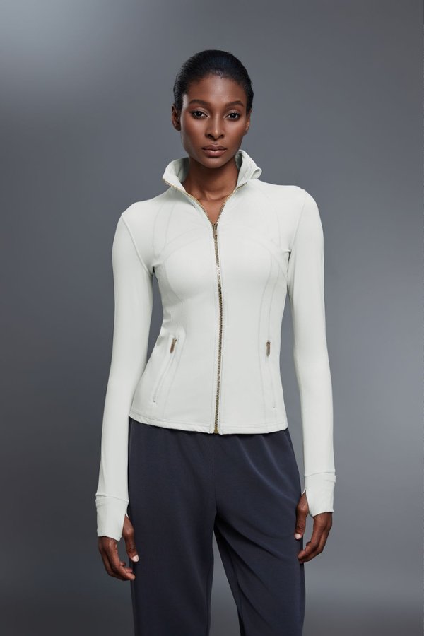 Woman Longsleeve Zipper Jacket