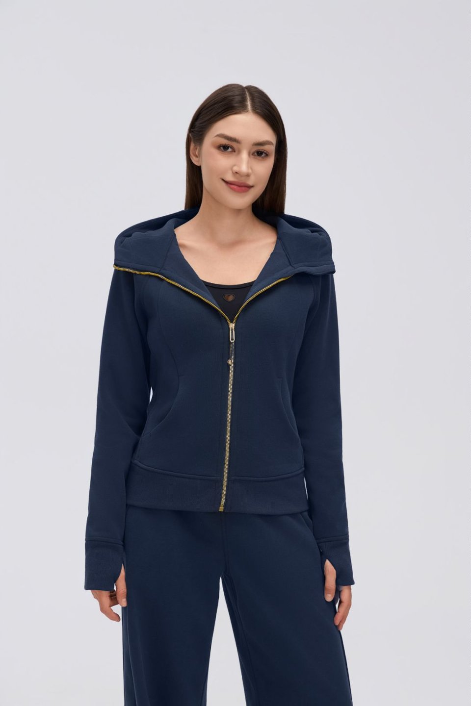 Women's Fleece-Lined Windproof Winter Sports Jacket