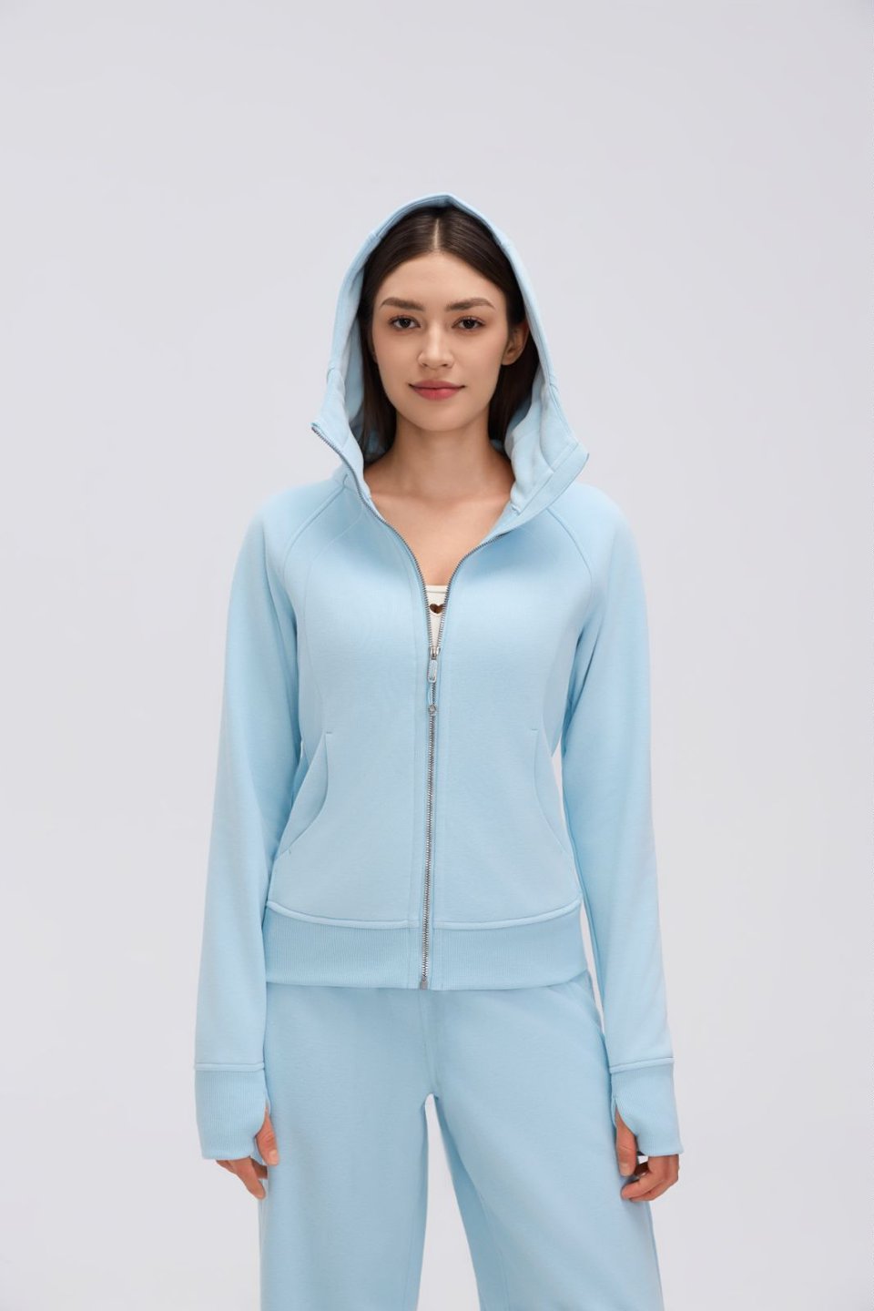 Women's Fleece-Lined Windproof Winter Sports Jacket