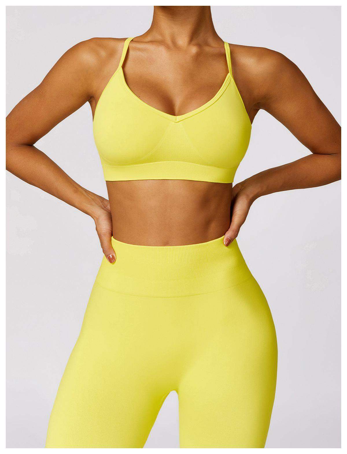 Quick-Drying Seamless Sports Bra