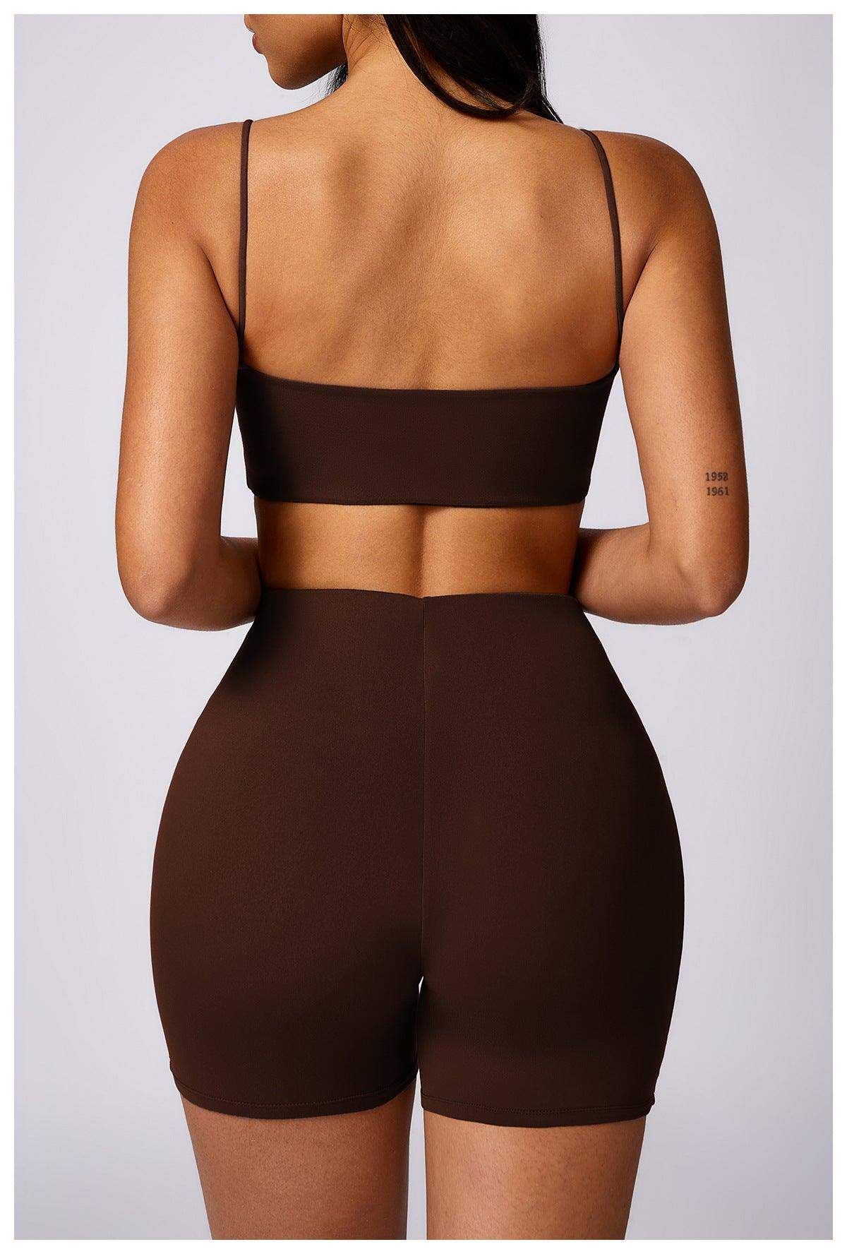 Quick-Dry Tight-Fit Sports Bra