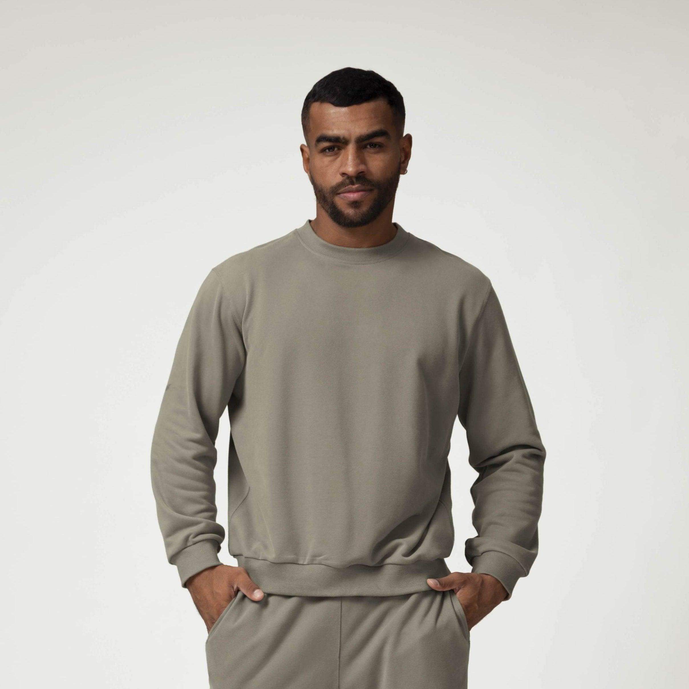 Men's Casual Crewneck Sports Sweatshirt