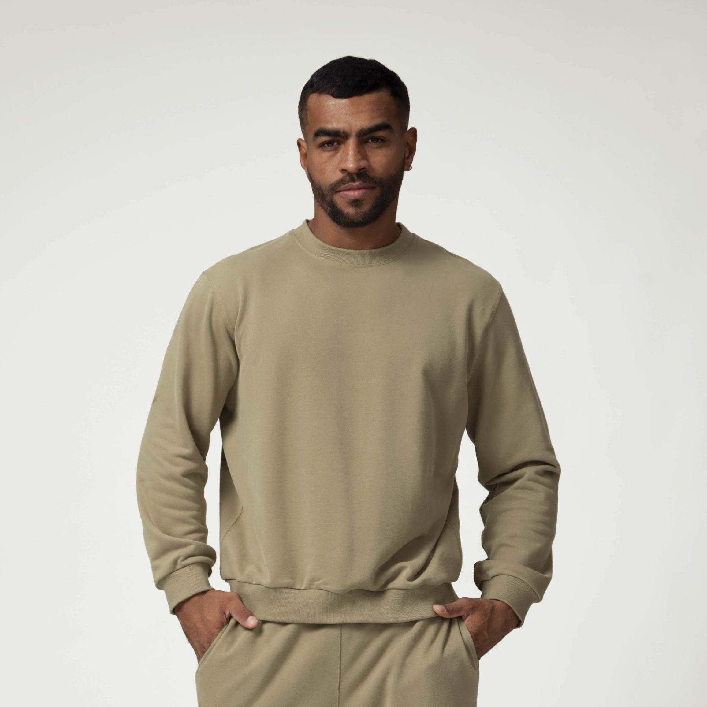 Men's Casual Crewneck Sports Sweatshirt