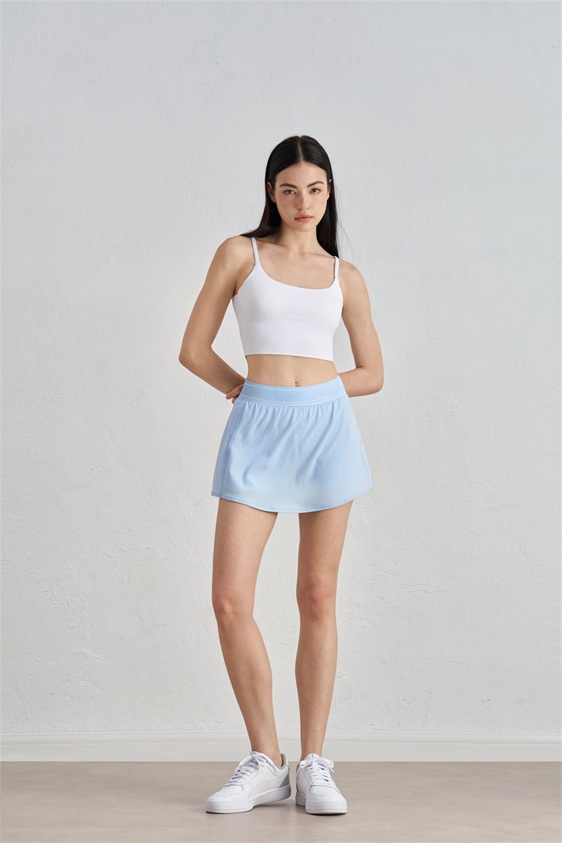 メッシュプリーツテニススカート