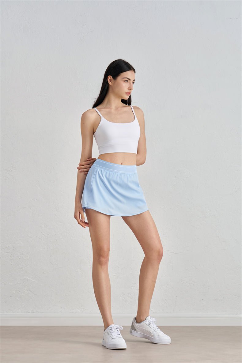 メッシュプリーツテニススカート