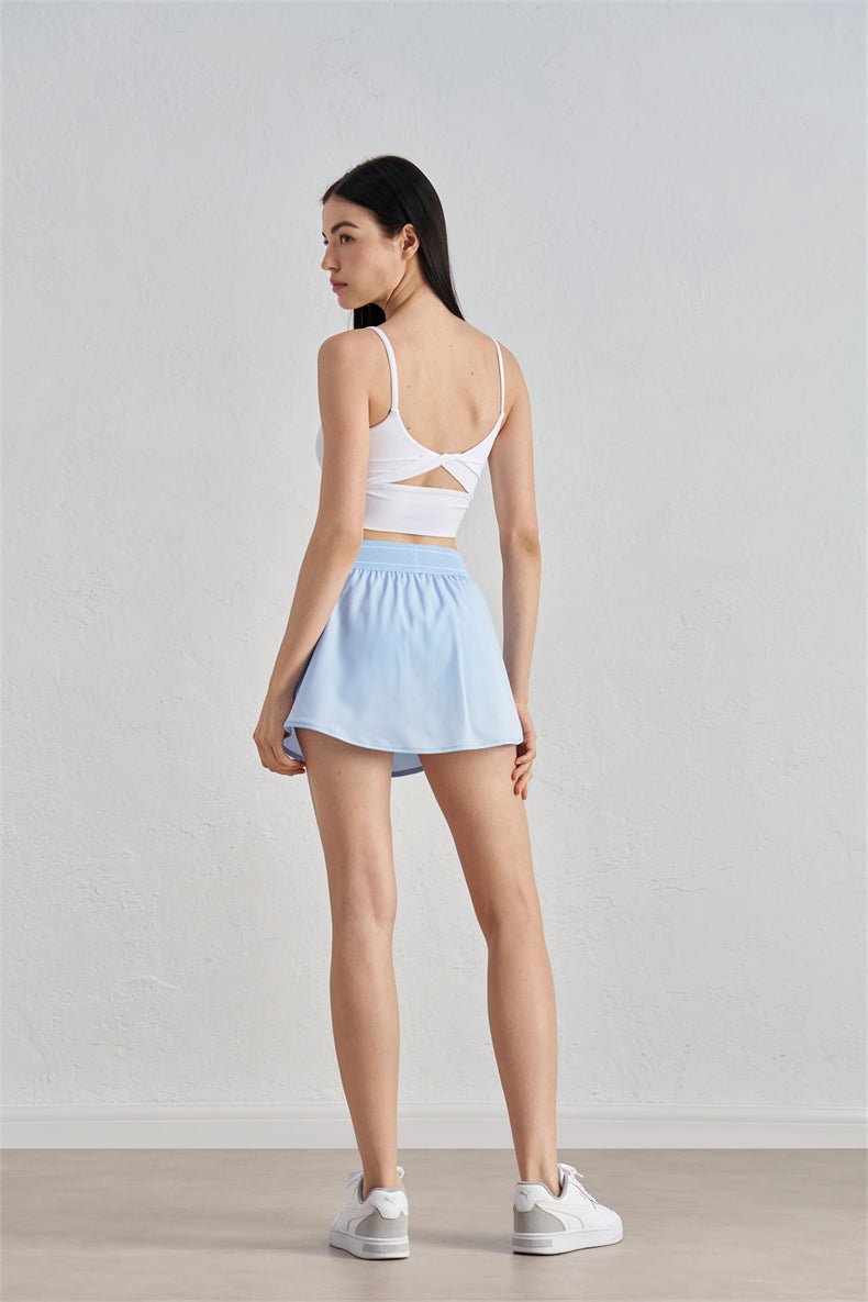 メッシュプリーツテニススカート