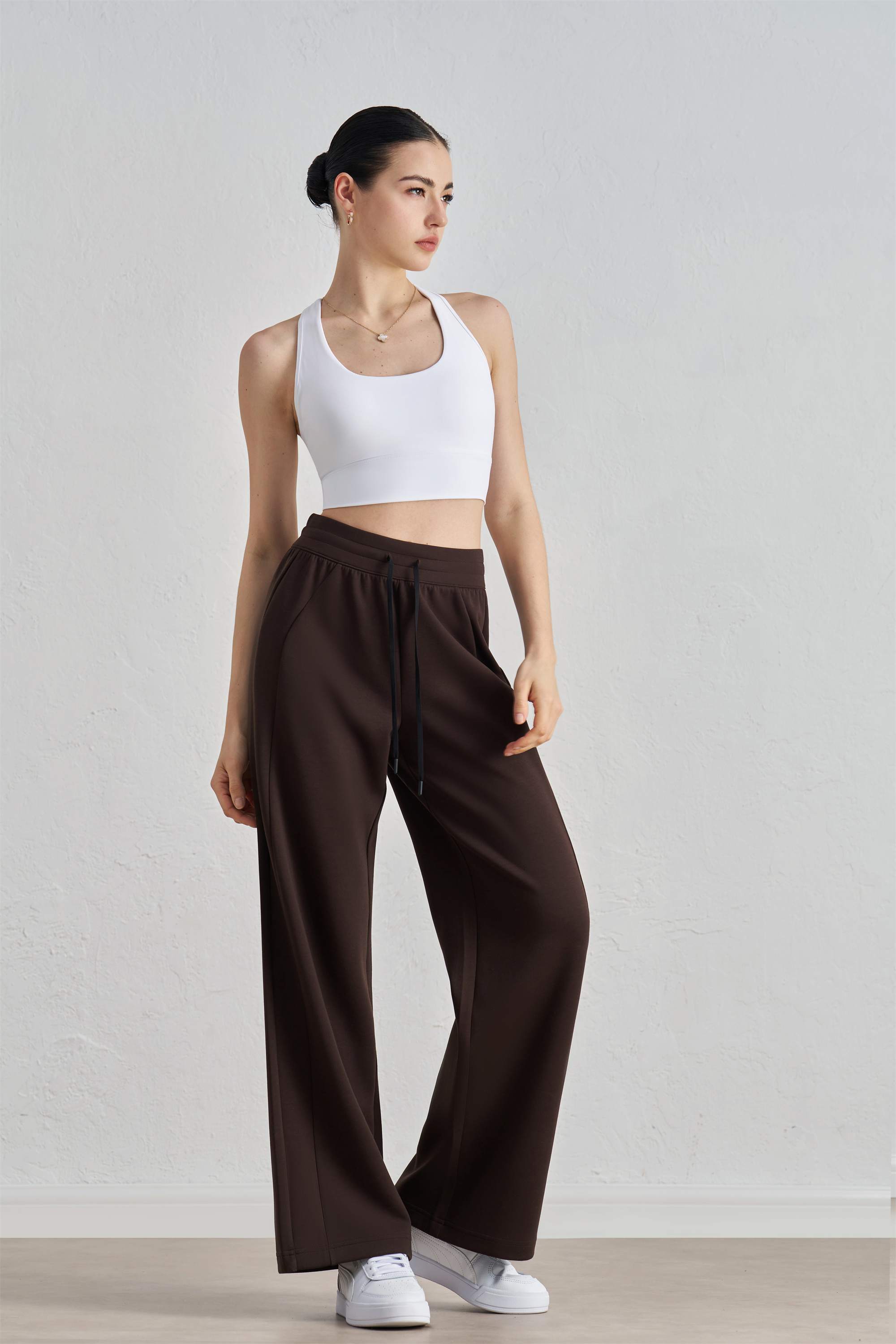 Women's Yoga Tank Top with Built-In Bra