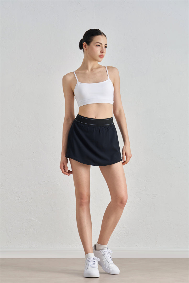 メッシュプリーツテニススカート