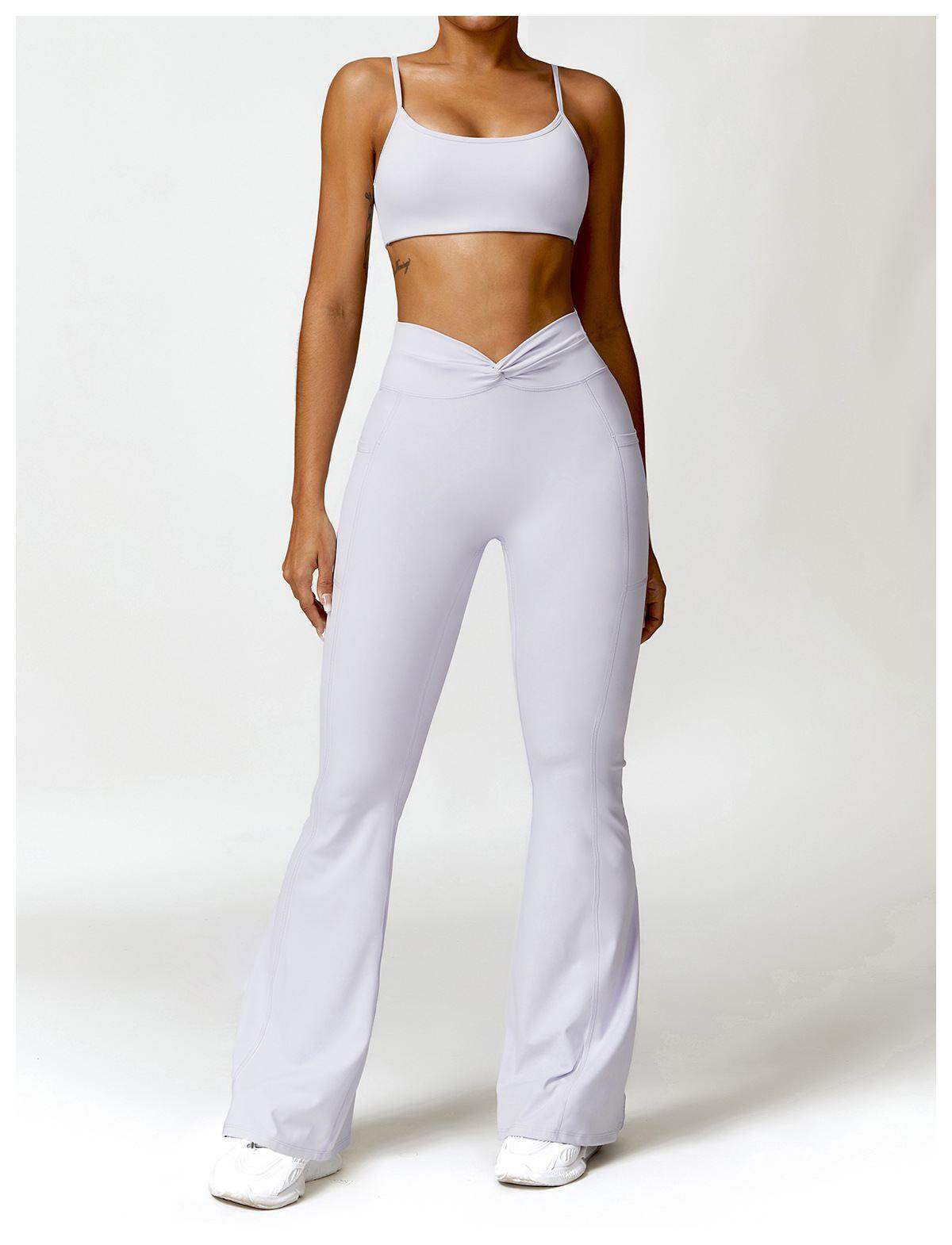 High-Waist Flare Leggings