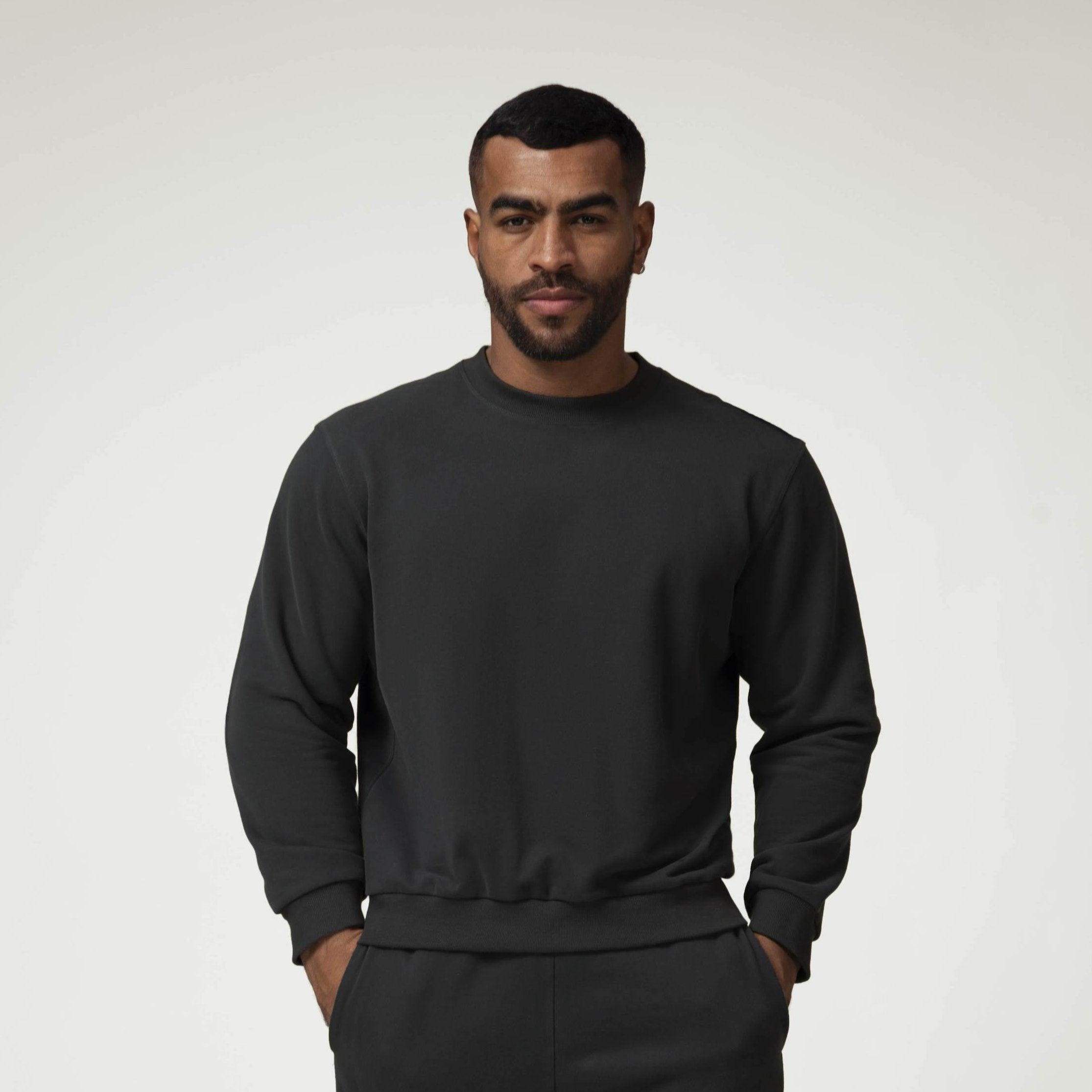 Men's Casual Crewneck Sports Sweatshirt
