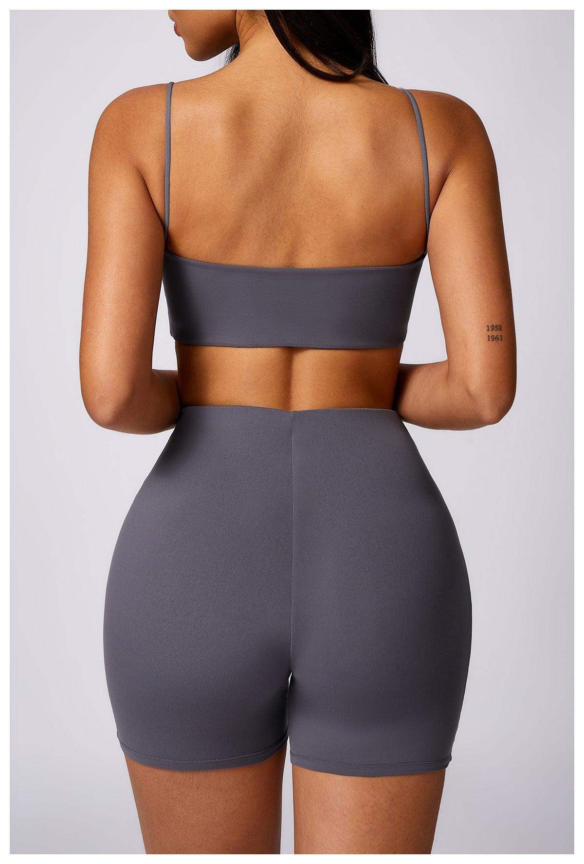 Quick-Dry Tight-Fit Sports Bra