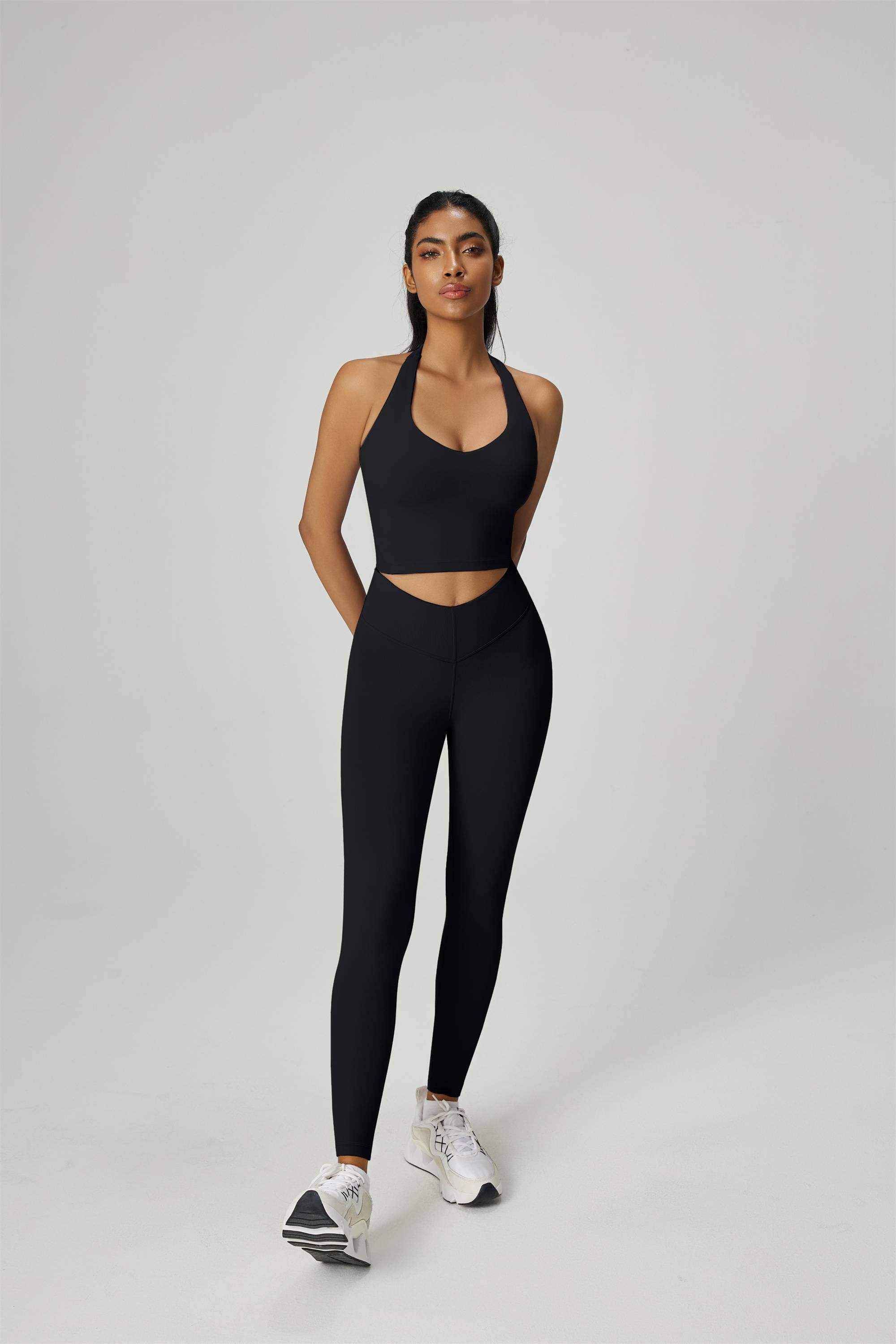 Halter Neck Sports Bra