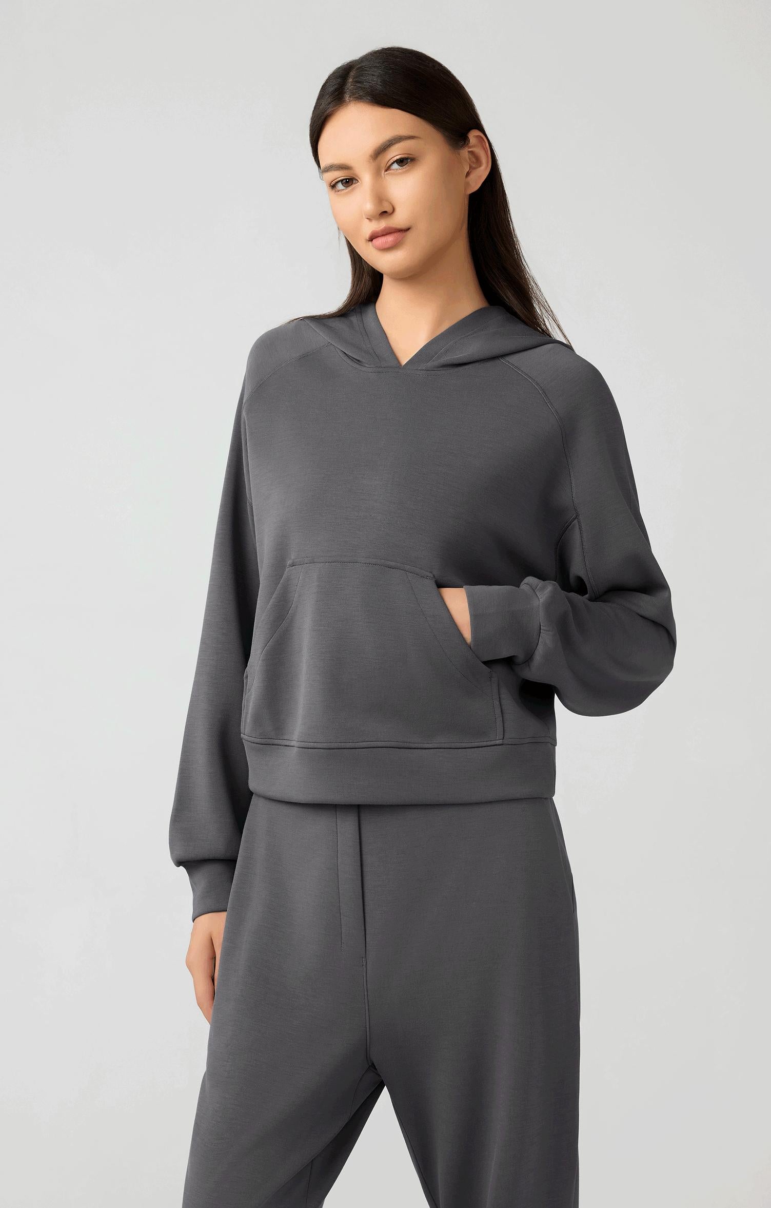 Casual Hooded Loose Sweatshirt