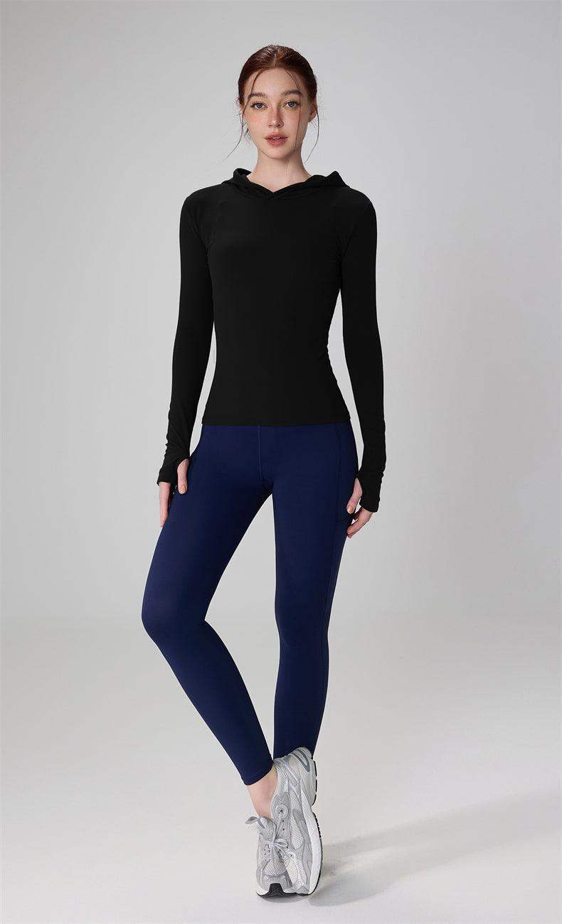 Women‘s Slim-Fit Quick-Dry Running & Workout Hoodie