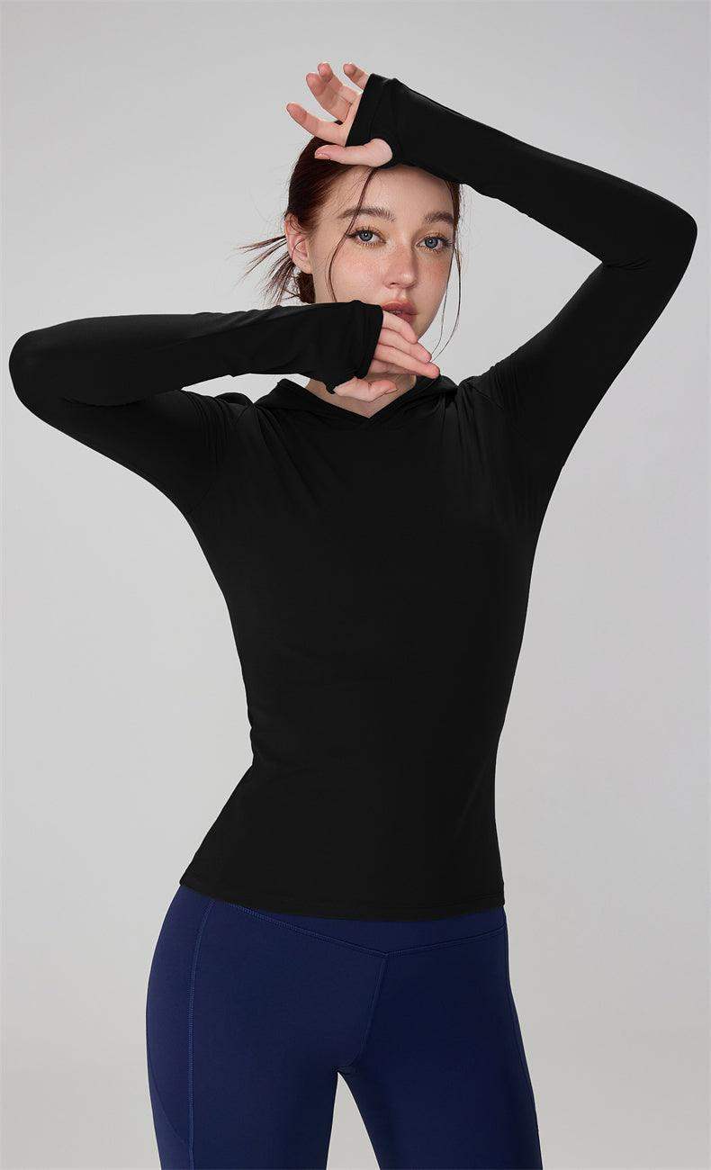 Women‘s Slim-Fit Quick-Dry Running & Workout Hoodie
