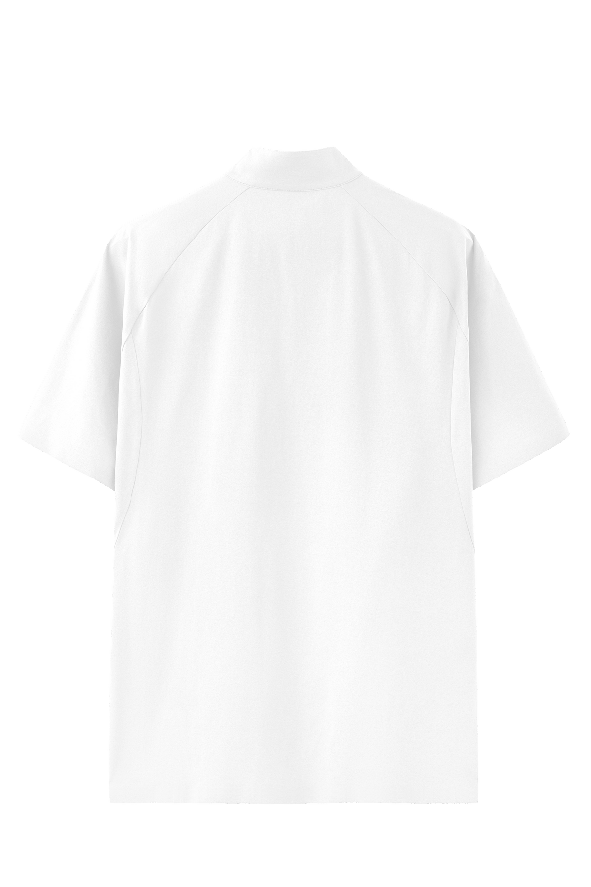 UPF 50+ Ultrasonic Bonded Zip-Up Sports Tee