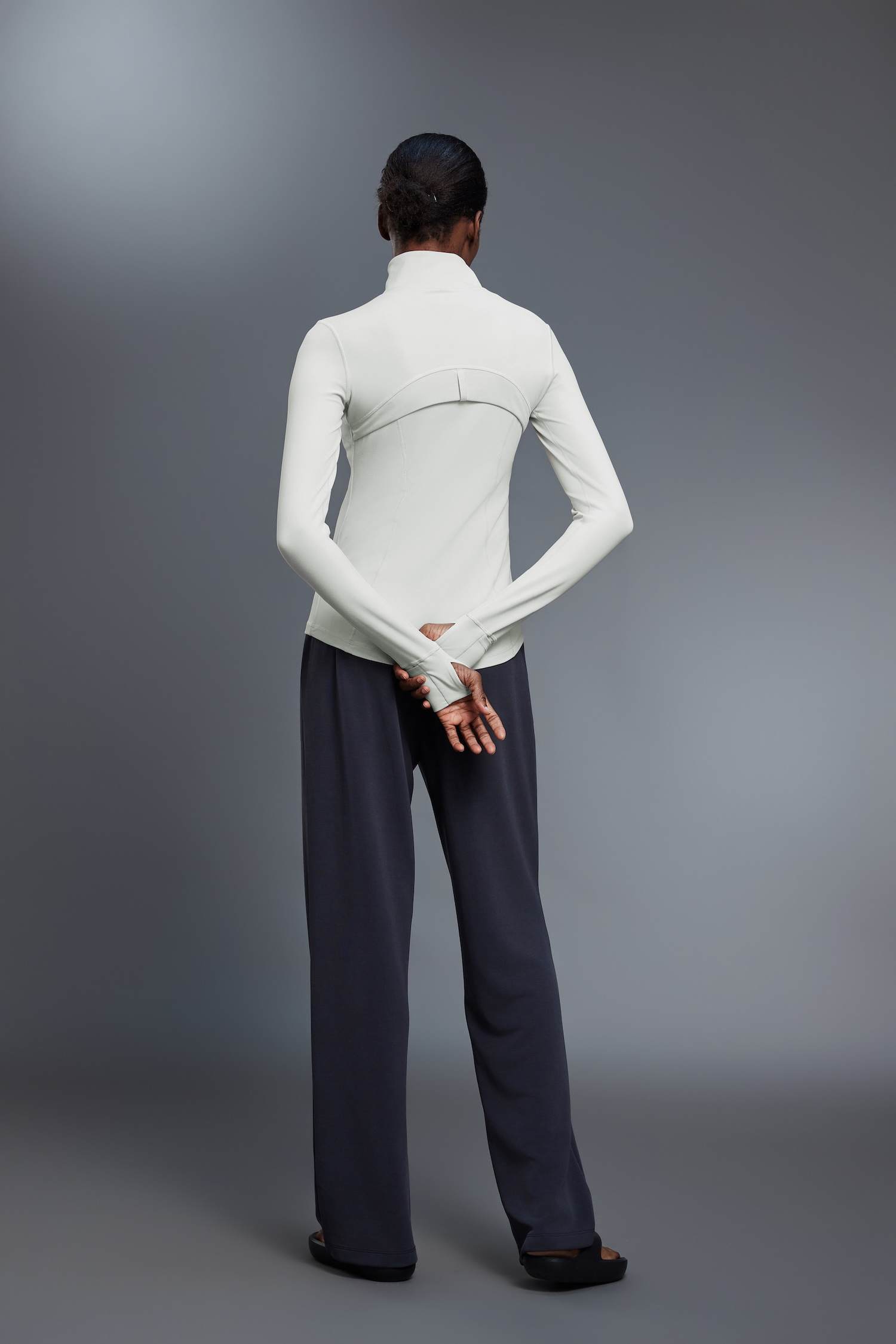 Women's Slim Fit Zip-Up Yoga Jacket