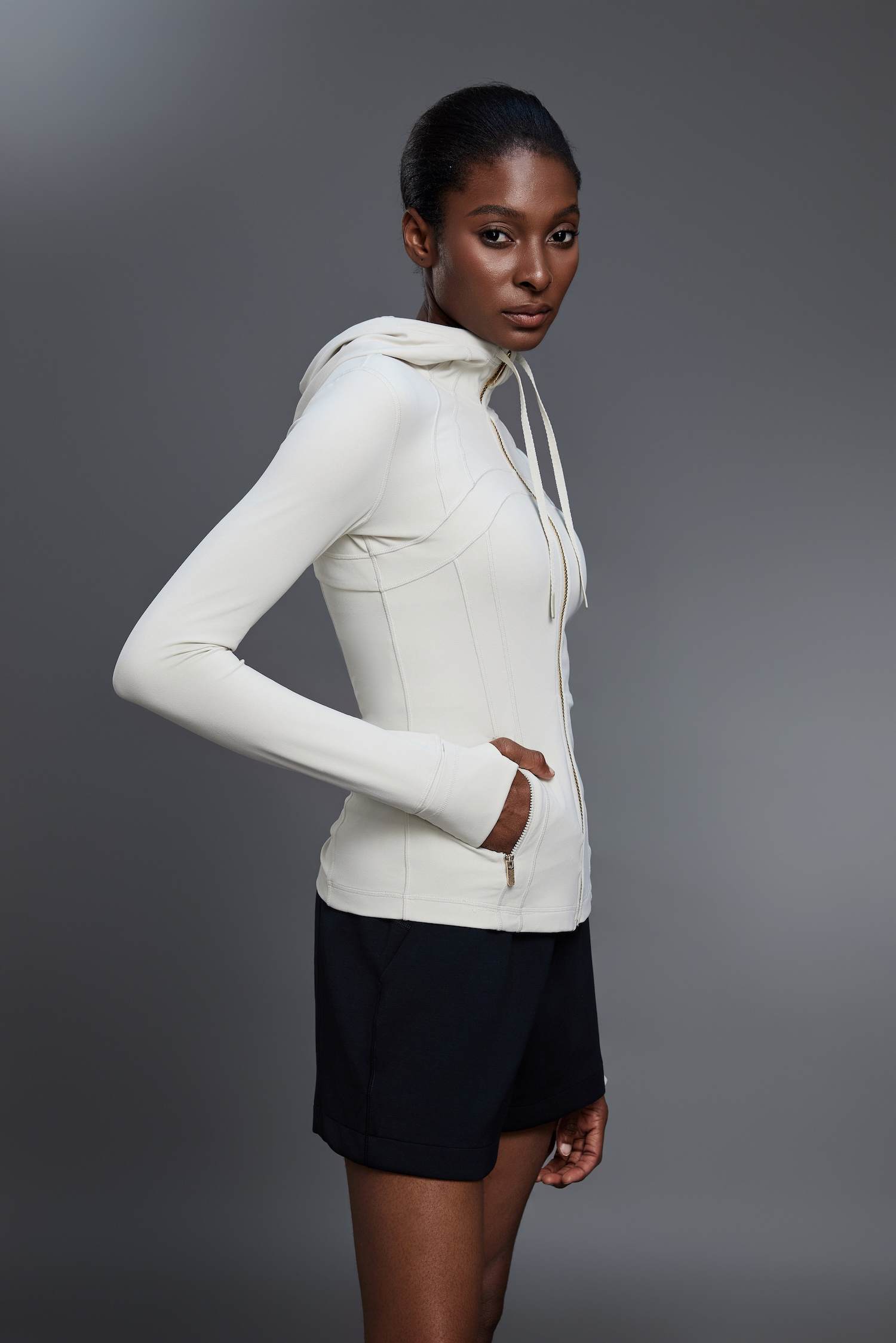 Women's Slim Fit Sports Hoodie