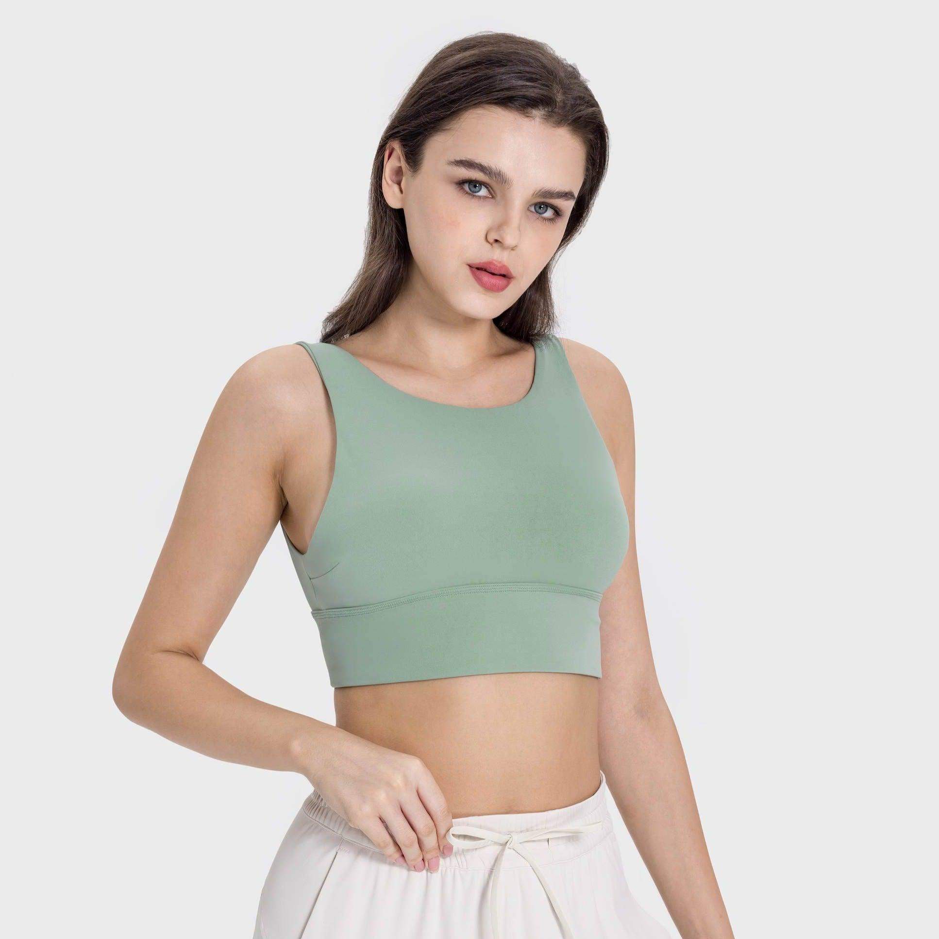 Shock-Absorbent Lift & Support Sports Bra