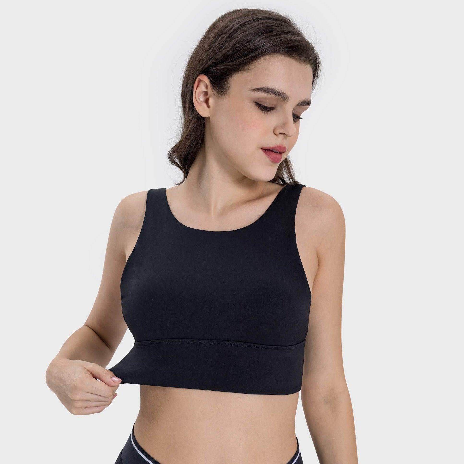 Shock-Absorbent Lift & Support Sports Bra