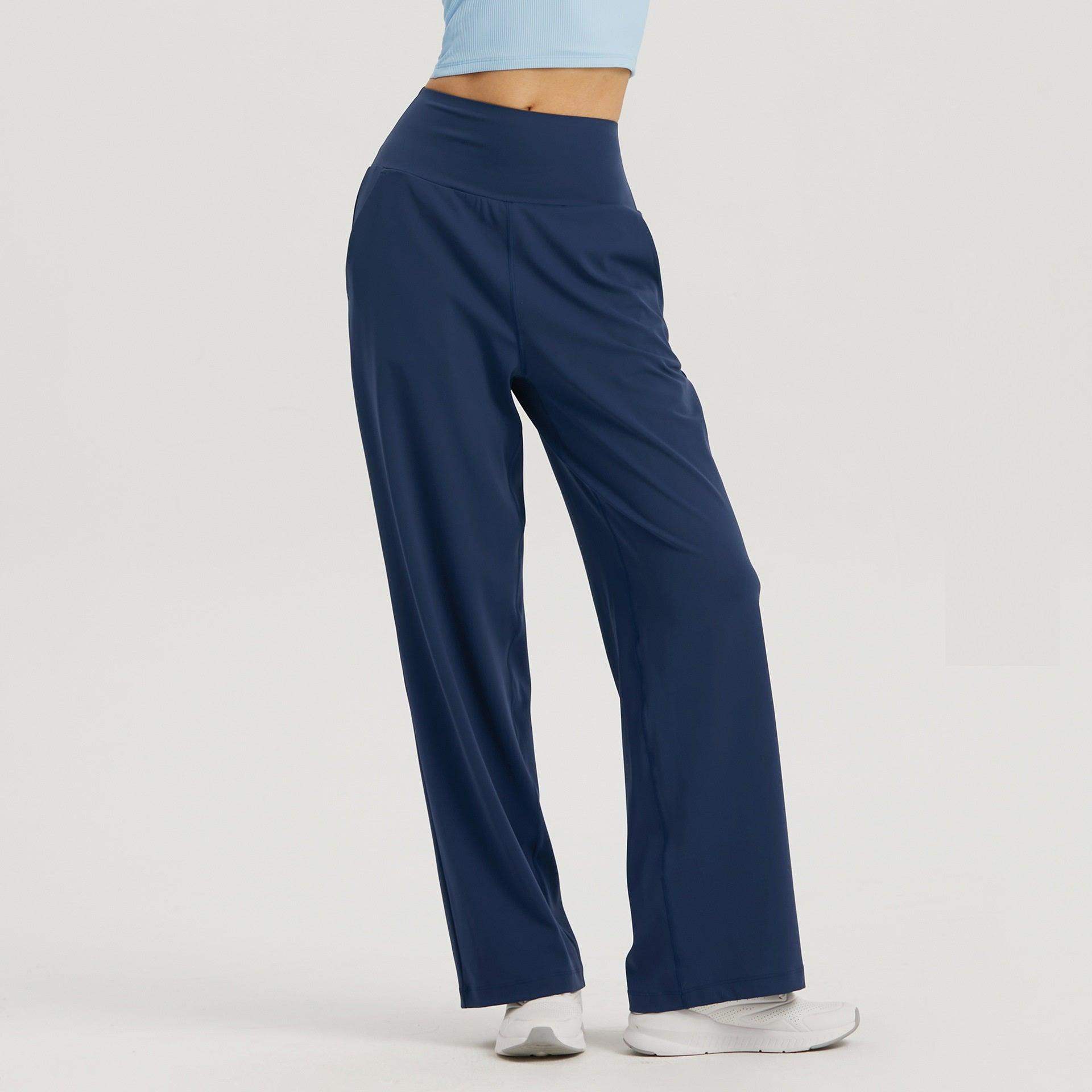 Women Nuls Nude Wide Leg Pants With 2 Colors