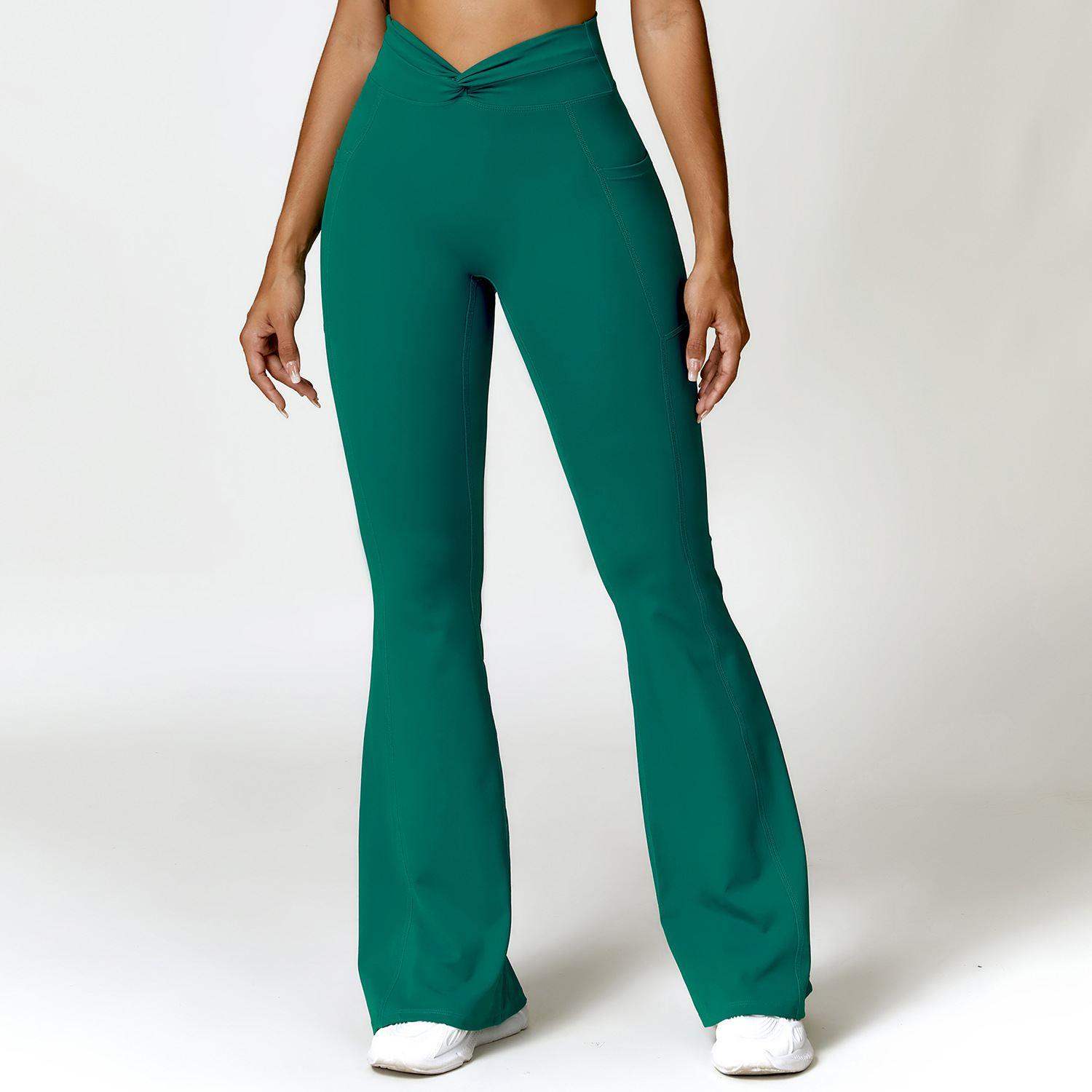 High-Waist Flare Leggings