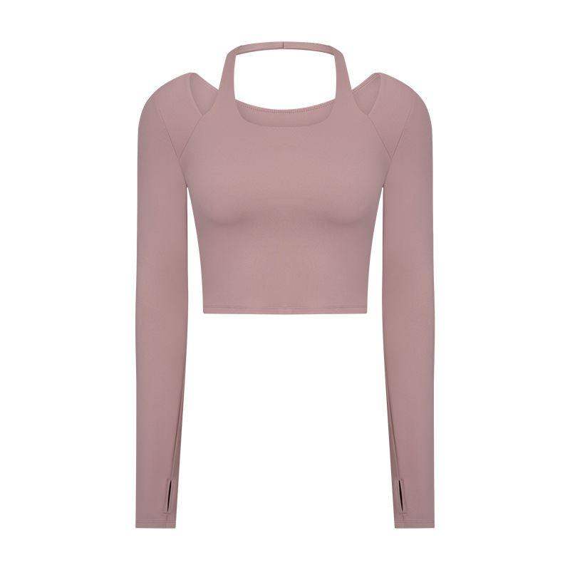 Halter Neck Yoga Long Sleeve