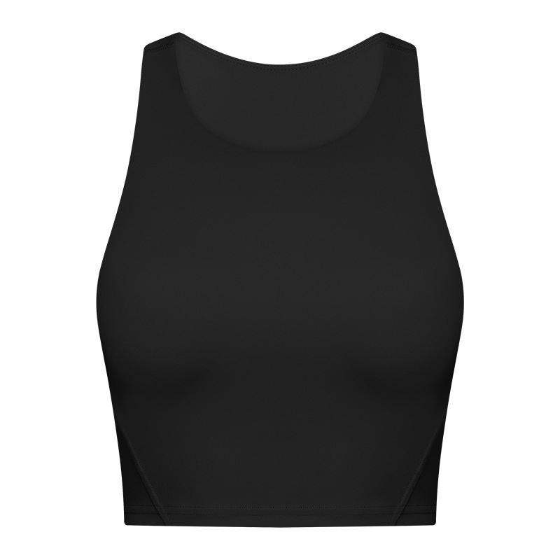 Round Neck Padded Sports Bra