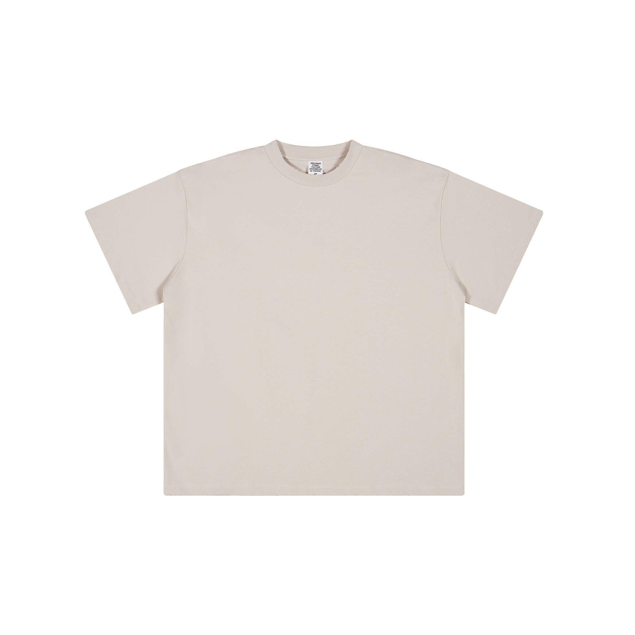 230g Ice Fabric Distressed T-shirt