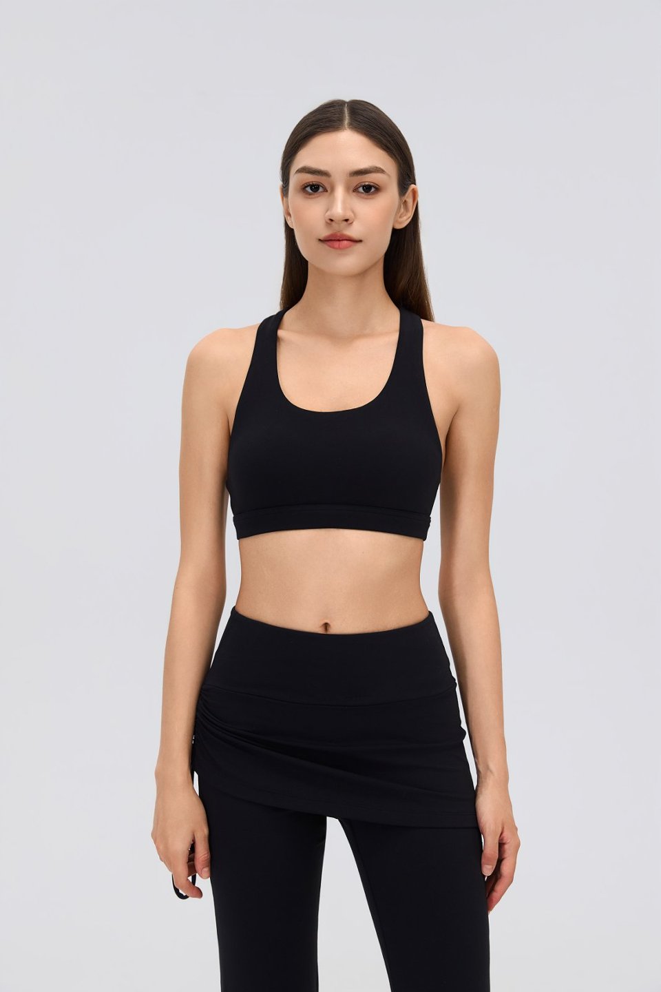 Women's Sports Bra and Flare Leggings Set