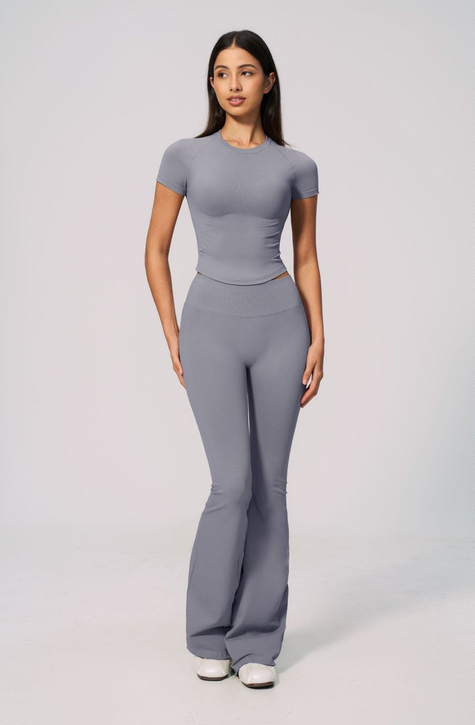 Woman Quick-Drying Flare Leggings