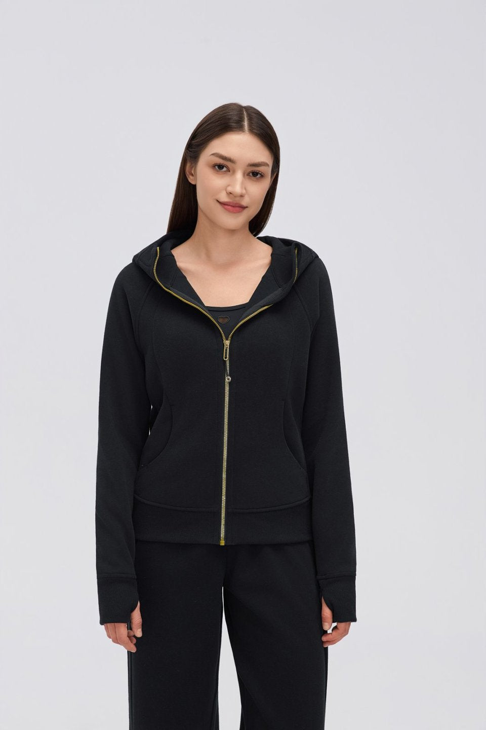 Women's Fleece-Lined Windproof Winter Sports Jacket
