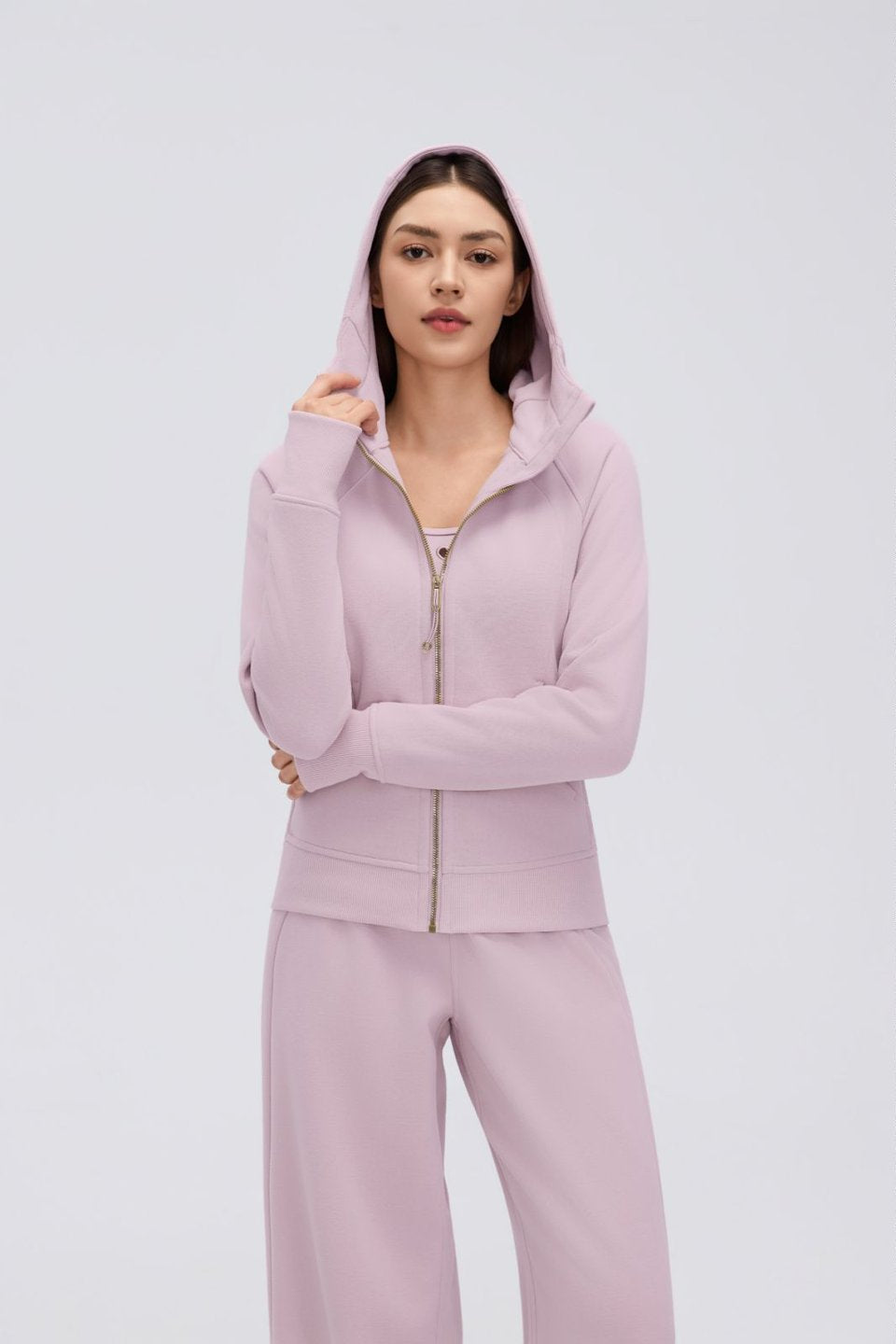 Women's Fleece-Lined Windproof Winter Sports Jacket