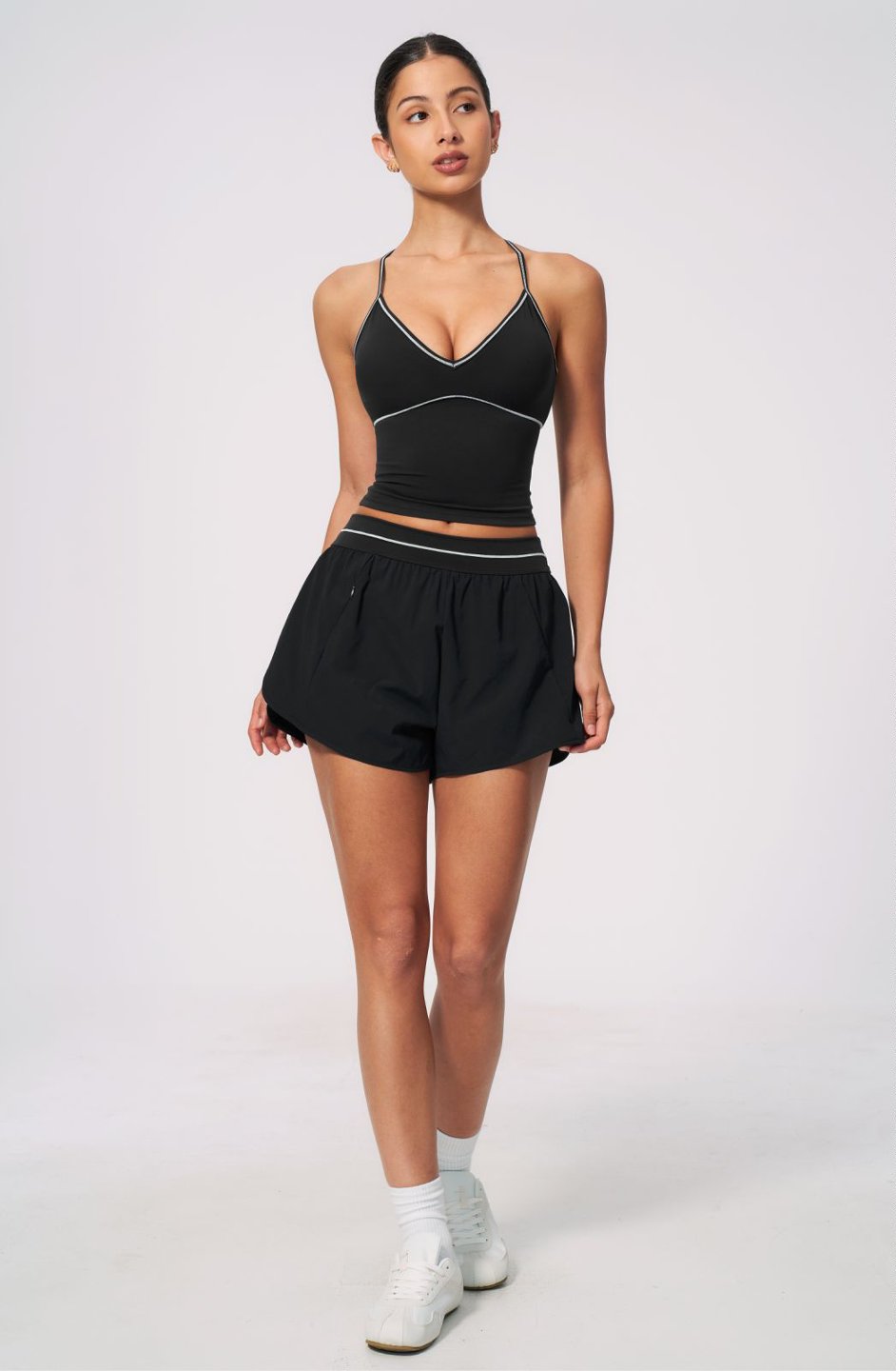 Spaghetti Skort Stripe Set