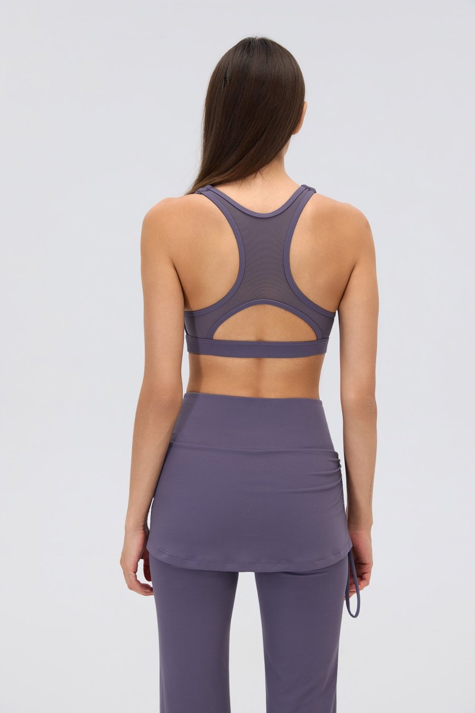 Women's Sports Bra and Flare Leggings Set
