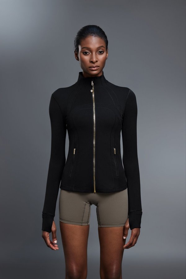 Woman Longsleeve Zipper Jacket