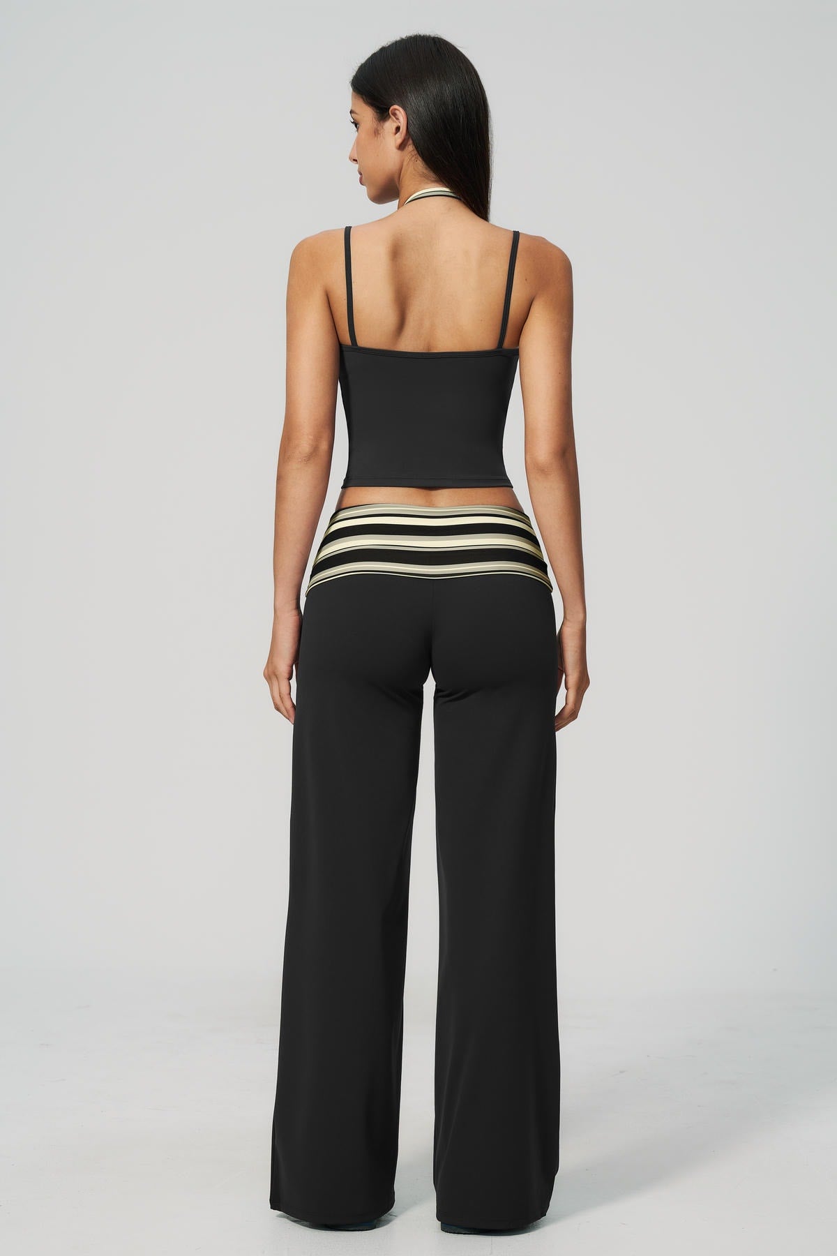 Women Sport Spaghetti Pants Set