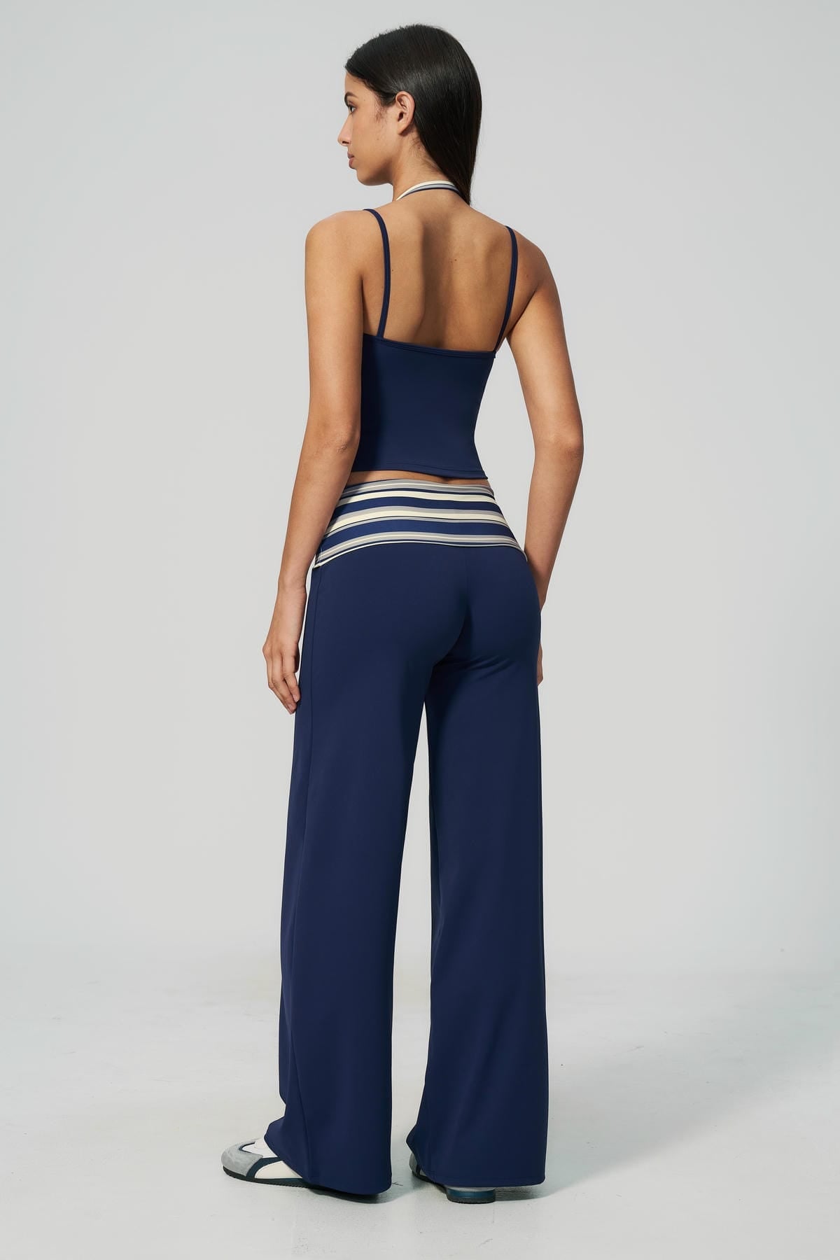 Women Sport Spaghetti Pants Set