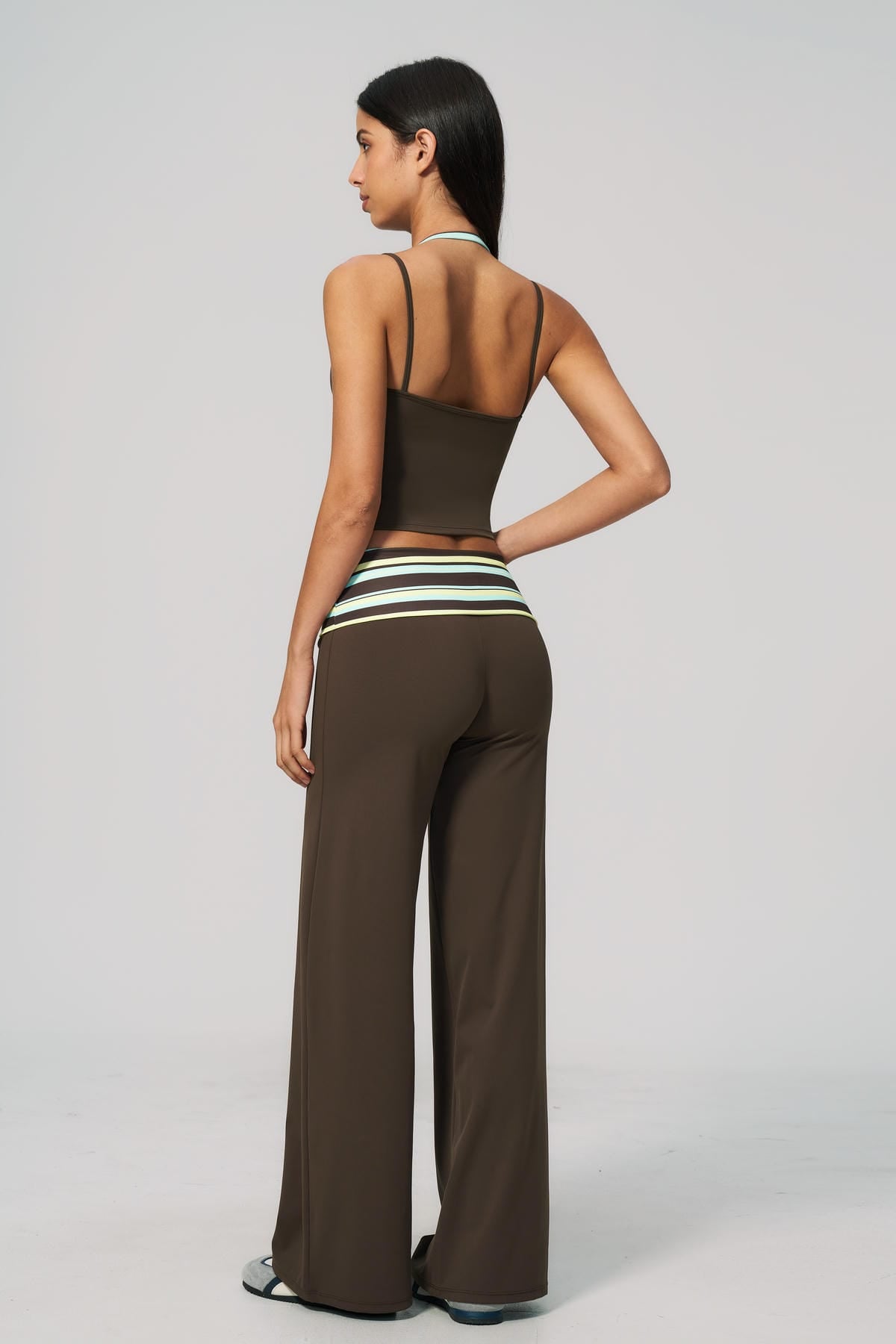 Women Sport Spaghetti Pants Set