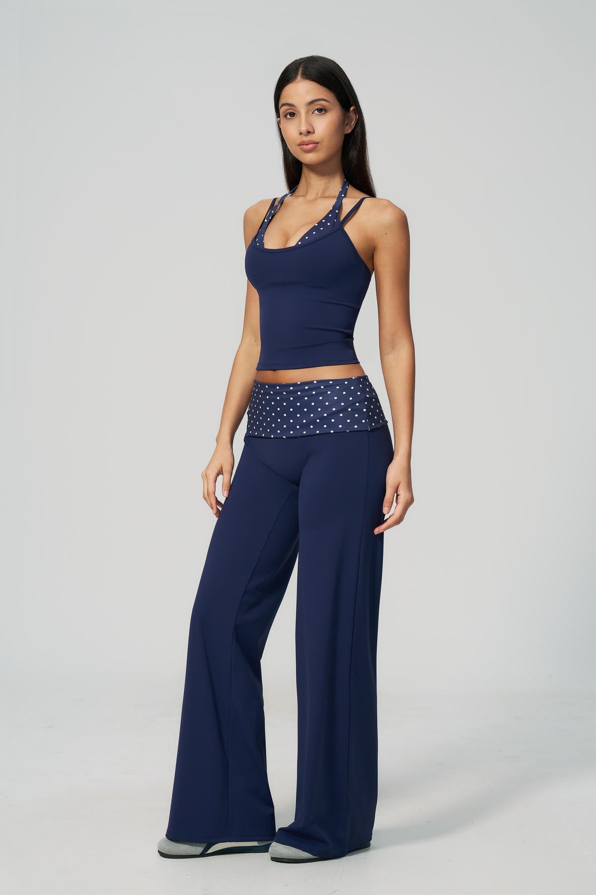 Women Sport Spaghetti Pants Set